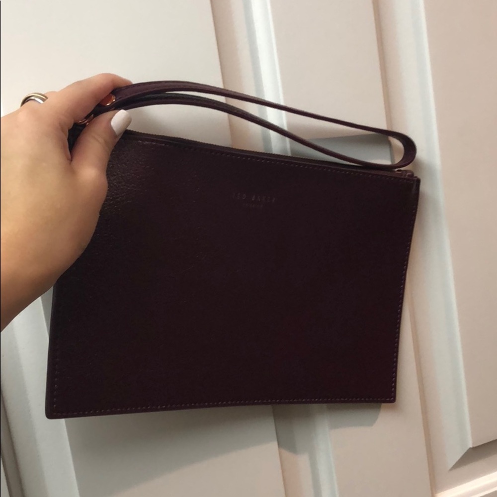 Ted Baker large wristlet . NEVER BEEN USED.